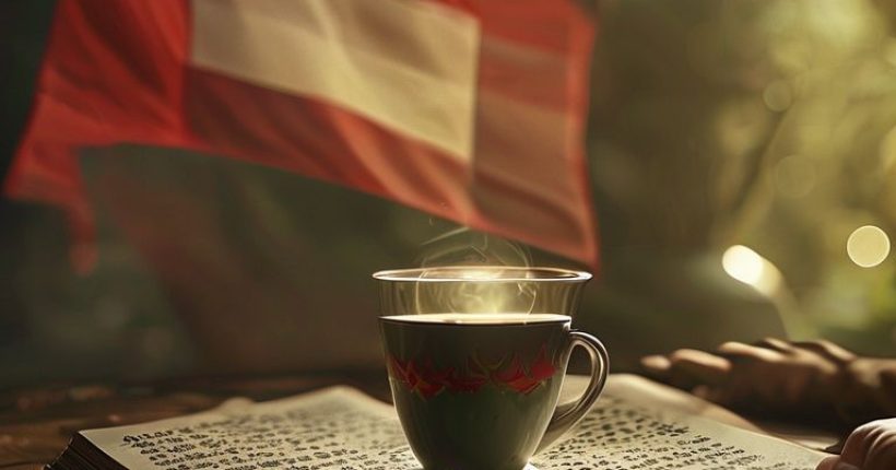 {"prompt":"Photorealistic image of a person studying a Thai language textbook with a cup of coffee, with the Thai flag subtly visible in the background. The scene should convey a sense of calm determination and cultural immersion.","originalPrompt":"Photorealistic image of a person studying a Thai language textbook with a cup of coffee, with the Thai flag subtly visible in the background. The scene should convey a sense of calm determination and cultural immersion.","width":1024,"height":1024,"seed":2515,"model":"sana","enhance":false,"nologo":false,"negative_prompt":"undefined","nofeed":false,"safe":false,"quality":"medium","image":[],"transparent":false,"has_nsfw_concept":false,"concept":[],"trackingData":{"actualModel":"sana","usage":{"completionImageTokens":1,"totalTokenCount":1}}}