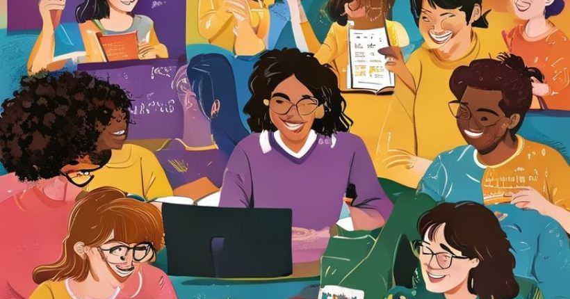 {"prompt":"A vibrant and inviting image of a diverse group of people cheerfully studying Thai language using different methods: one is watching a Thai movie with subtitles, another is playing a Thai word game on a tablet, and a third is practicing conversation with a Thai-speaking friend. The background is a modern, colorful learning environment.","originalPrompt":"A vibrant and inviting image of a diverse group of people cheerfully studying Thai language using different methods: one is watching a Thai movie with subtitles, another is playing a Thai word game on a tablet, and a third is practicing conversation with a Thai-speaking friend. The background is a modern, colorful learning environment.","width":1024,"height":1024,"seed":7252,"model":"sana","enhance":false,"nologo":false,"negative_prompt":"undefined","nofeed":false,"safe":false,"quality":"medium","image":[],"transparent":false,"has_nsfw_concept":false,"concept":[],"trackingData":{"actualModel":"sana","usage":{"completionImageTokens":1,"totalTokenCount":1}}}