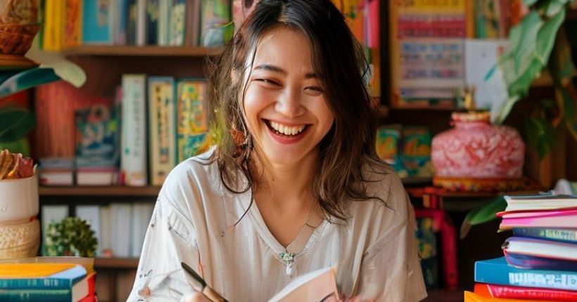 {"prompt":"A visually appealing and vibrant photo showcasing a person happily learning Thai. They're surrounded by Thai language learning resources like books, flashcards, and cultural items. The setting is bright and inviting, conveying the joy and ease of learning Thai. The person is smiling and engaged, radiating positive energy.","originalPrompt":"A visually appealing and vibrant photo showcasing a person happily learning Thai. They're surrounded by Thai language learning resources like books, flashcards, and cultural items. The setting is bright and inviting, conveying the joy and ease of learning Thai. The person is smiling and engaged, radiating positive energy.","width":1024,"height":1024,"seed":12513,"model":"sana","enhance":false,"nologo":false,"negative_prompt":"undefined","nofeed":false,"safe":false,"quality":"medium","image":[],"transparent":false,"has_nsfw_concept":false,"concept":[],"trackingData":{"actualModel":"sana","usage":{"completionImageTokens":1,"totalTokenCount":1}}}