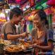 {"prompt":"A photorealistic image of a person smiling and interacting with a Thai street food vendor. The vendor is smiling back, and the background is a colorful and bustling Bangkok street scene. The person is pointing to a dish with confidence. The overall tone is warm, friendly, and inviting, emphasizing the joy of connecting with Thai culture through language.","originalPrompt":"A photorealistic image of a person smiling and interacting with a Thai street food vendor. The vendor is smiling back, and the background is a colorful and bustling Bangkok street scene. The person is pointing to a dish with confidence. The overall tone is warm, friendly, and inviting, emphasizing the joy of connecting with Thai culture through language.","width":1024,"height":1024,"seed":14048,"model":"sana","enhance":false,"nologo":false,"negative_prompt":"undefined","nofeed":false,"safe":false,"quality":"medium","image":[],"transparent":false,"has_nsfw_concept":false,"concept":[],"trackingData":{"actualModel":"sana","usage":{"completionImageTokens":1,"totalTokenCount":1}}}