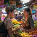 {"prompt":"Photorealistic cover image depicting a friendly conversation between a tourist and a Thai local at a vibrant Thai market. The tourist is attempting to order food in Thai, and the local is smiling and helping them. The background should show bustling market activity with colorful fruits, vegetables, and Thai street food.","originalPrompt":"Photorealistic cover image depicting a friendly conversation between a tourist and a Thai local at a vibrant Thai market. The tourist is attempting to order food in Thai, and the local is smiling and helping them. The background should show bustling market activity with colorful fruits, vegetables, and Thai street food.","width":1024,"height":1024,"seed":14604,"model":"sana","enhance":false,"nologo":false,"negative_prompt":"undefined","nofeed":false,"safe":false,"quality":"medium","image":[],"transparent":false,"has_nsfw_concept":false,"concept":[],"trackingData":{"actualModel":"sana","usage":{"completionImageTokens":1,"totalTokenCount":1}}}