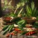 {"prompt":"Photorealistic, close-up shot of an assortment of vibrant Thai ingredients artfully arranged on a rustic wooden table. Include chilies, lemongrass, galangal, kaffir lime leaves, fish sauce, palm sugar, and a mortar and pestle. Soft, natural lighting with shallow depth of field to emphasize the freshness of the components. The overall mood should be warm, inviting, and illustrative of traditional Thai culinary practices.","originalPrompt":"Photorealistic, close-up shot of an assortment of vibrant Thai ingredients artfully arranged on a rustic wooden table. Include chilies, lemongrass, galangal, kaffir lime leaves, fish sauce, palm sugar, and a mortar and pestle. Soft, natural lighting with shallow depth of field to emphasize the freshness of the components. The overall mood should be warm, inviting, and illustrative of traditional Thai culinary practices.","width":1024,"height":1024,"seed":14789,"model":"sana","enhance":false,"nologo":false,"negative_prompt":"undefined","nofeed":false,"safe":false,"quality":"medium","image":[],"transparent":false,"has_nsfw_concept":false,"concept":[],"trackingData":{"actualModel":"sana","usage":{"completionImageTokens":1,"totalTokenCount":1}}}
