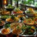 {"prompt":"Photorealistic, vibrant overhead shot of a table laden with various Thai dishes. Include Pad Thai, Tom Yum soup, Green Curry, and Mango Sticky Rice. The scene should be set in a modern Thai restaurant with soft, diffused lighting and a shallow depth of field to focus on the food. Garnishes such as cilantro, lime wedges, and chili peppers should be visible. Consider adding out-of-focus elements like traditional Thai bowls or chopsticks in the background to enhance the authenticity.","originalPrompt":"Photorealistic, vibrant overhead shot of a table laden with various Thai dishes. Include Pad Thai, Tom Yum soup, Green Curry, and Mango Sticky Rice. The scene should be set in a modern Thai restaurant with soft, diffused lighting and a shallow depth of field to focus on the food. Garnishes such as cilantro, lime wedges, and chili peppers should be visible. Consider adding out-of-focus elements like traditional Thai bowls or chopsticks in the background to enhance the authenticity.","width":1024,"height":1024,"seed":15155,"model":"sana","enhance":false,"nologo":false,"negative_prompt":"undefined","nofeed":false,"safe":false,"quality":"medium","image":[],"transparent":false,"has_nsfw_concept":false,"concept":[],"trackingData":{"actualModel":"sana","usage":{"completionImageTokens":1,"totalTokenCount":1}}}